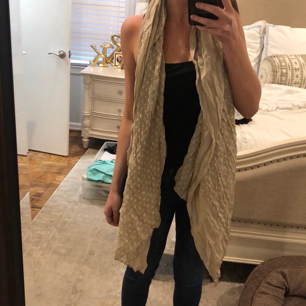 Tan Scarf